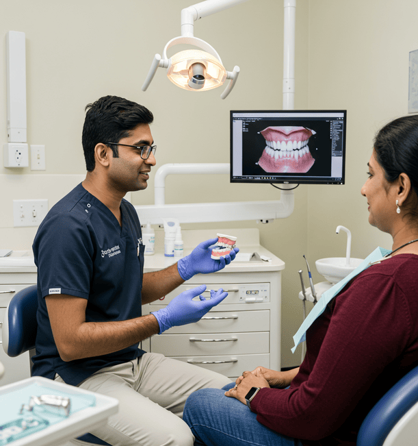Patient interaction with trusted dental experts