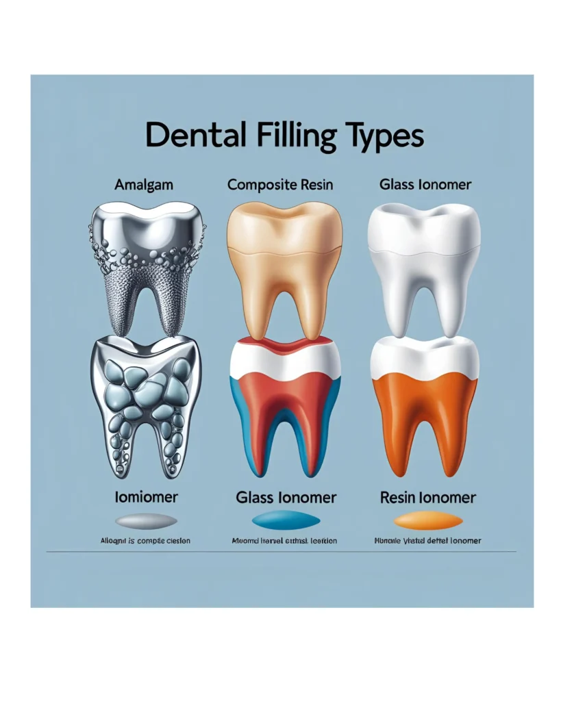 Types of dental fillings