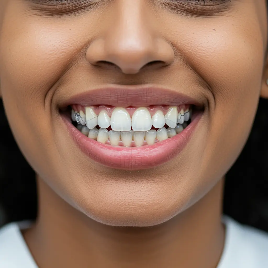 Invisible teeth braces