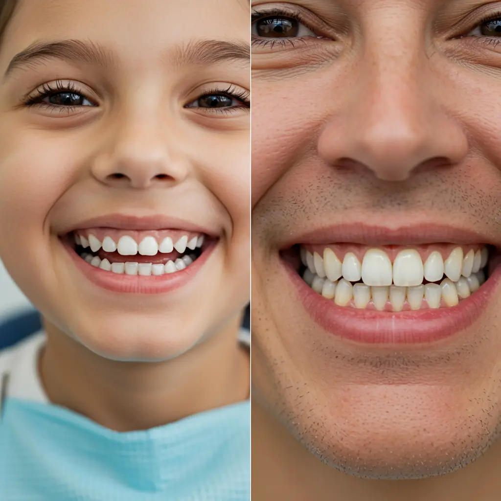Milk Teeth vs Permanent Teeth