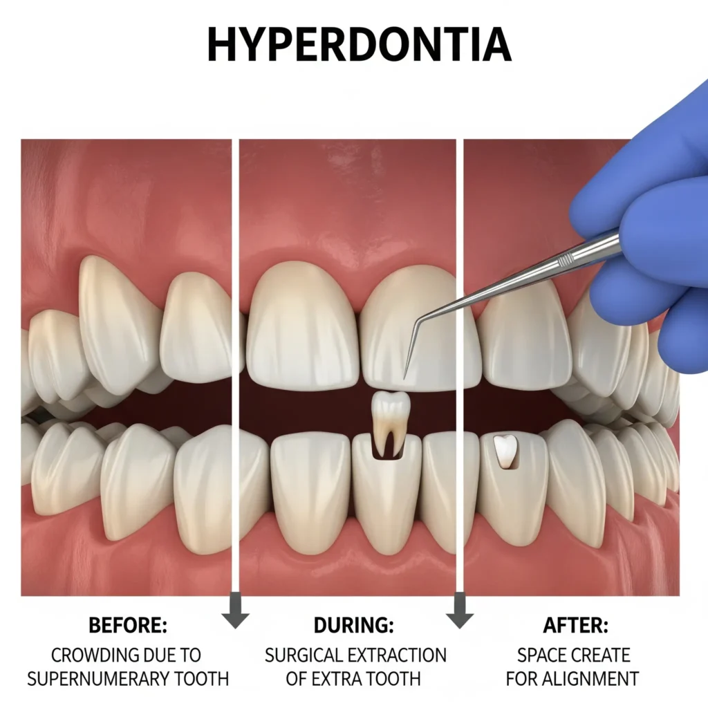 Hyperdontia Issues