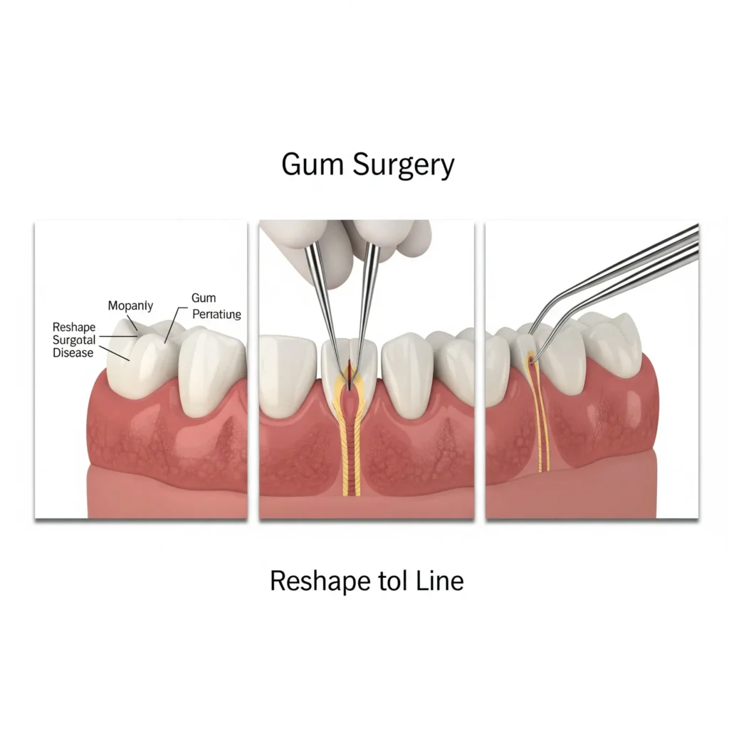 painless gum surgery in Kukatpally
